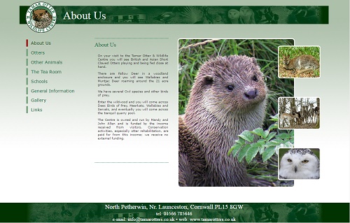 Tamar Otter And Wildlife Centre